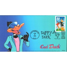 #3306 Daffy Duck Heritage FDC