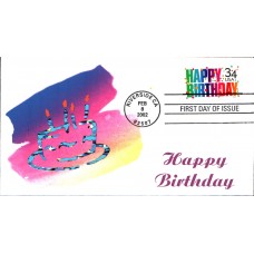 #3558 Happy Birthday Heritage FDC