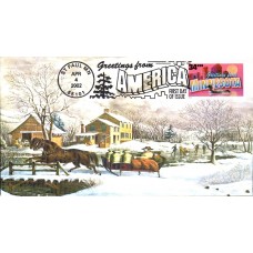 #3583 Greetings From Minnesota Heritage FDC