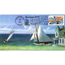 #3590 Greetings From New Jersey Heritage FDC