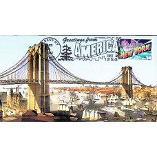 #3592 Greetings From New York Heritage FDC
