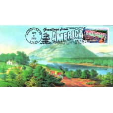 #3602 Greetings From Tennessee Heritage FDC