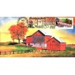 #3608 Greetings From West Virginia Heritage FDC