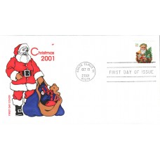 #3541 Santa Claus Farnam FDC