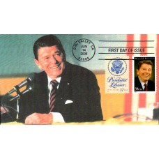 #4078 Ronald Reagan Combo HM FDC