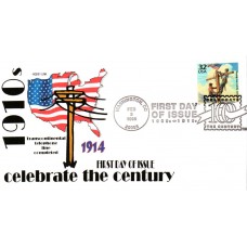 #3183e Transcontinental Phone Line Hobby Link FDC
