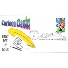 #3204 Sylvester and Tweety Hobby Link FDC