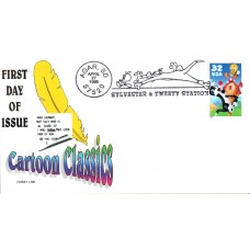 #3204 Sylvester and Tweety Hobby Link FDC