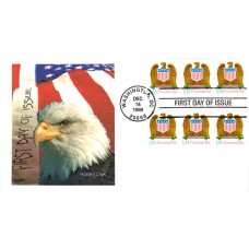#3270-71 Eagle and Shield PNC Hobby Link FDC
