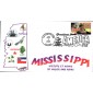 #3584 Greetings From Mississippi Homespun FDC
