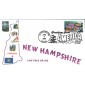 #3589 Greetings From New Hampshire Homespun FDC