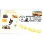 #3591 Greetings From New Mexico Homespun FDC