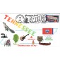 #3602 Greetings From Tennessee Homespun FDC