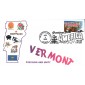#3605 Greetings From Vermont Homespun FDC