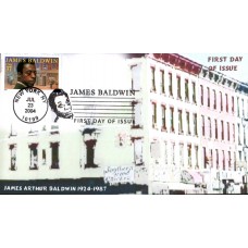 #3871 James Baldwin Homespun FDC