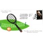 #3936 Arthur Ashe - Tennis Homespun FDC