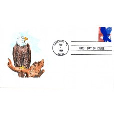 #2598 Eagle Hussey FDC