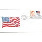 #2605 US Flag Hussey FDC