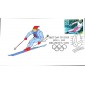 #2614 Downhill Skiing Hussey FDC
