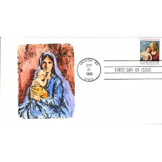 #2789 Madonna and Child Hussey FDC