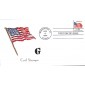 #2889 G Rate - Flag Hussey FDC