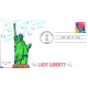#2599 Statue of Liberty Info FDC