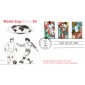 #2834-36 World Cup Soccer Info FDC