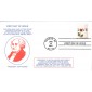 #3496 Rose and Love Letter JC FDC