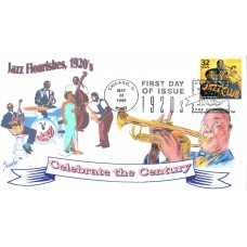 #3184k Jazz Flourishes Juvelar FDC