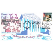 #3187f Public School Desegregation Juvelar FDC