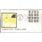 #2180 Chester Carlson Plate KAH FDC