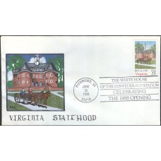 #2345 Virginia Statehood KAH FDC