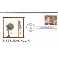 #2513 Dwight D. Eisenhower KAH FDC