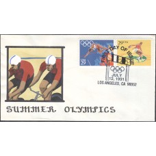 #2553-57 Summer Olympics KAH FDC