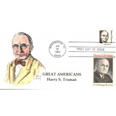 #1862 Harry S. Truman Combo Karen's FDC