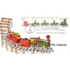 #1905 Railroad Caboose 1890s Combo Karen's FDC