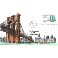 #2041 Brooklyn Bridge Karen's FDC