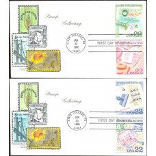 #2198-2201 Stamp Collecting Karen's FDC Set