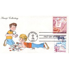 #2199 Stamp Collecting Karen's FDC