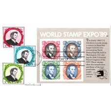 #2433 World Stamp Expo SS Karoline's FDC