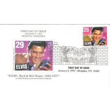 #2721 Elvis Presley Key FDC
