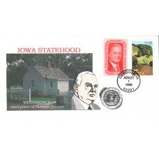 #3089 Iowa Statehood KH FDC