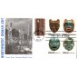 #1834-37 Indian Masks Combo KMC FDC