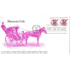 #1904 Hansom Cab 1890s KMC FDC