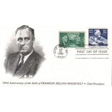 #1950 Franklin D. Roosevelt Combo KMC FDC