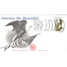 #1983 New Mexico Birds - Flowers KMC FDC