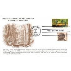 #2037 Civilian Conservation Corps Combo KMC FDC