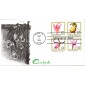 #2076-79 Orchids KMC FDC