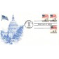 #2114-15 Flag over Capitol Combo KMC FDC