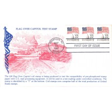 #2115c Flag over Capitol PNC KMC FDC